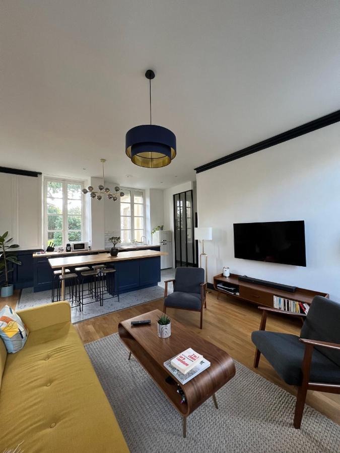 Bright Apt 70M2 In Bayeux Historic Center W Pkg Экстерьер фото